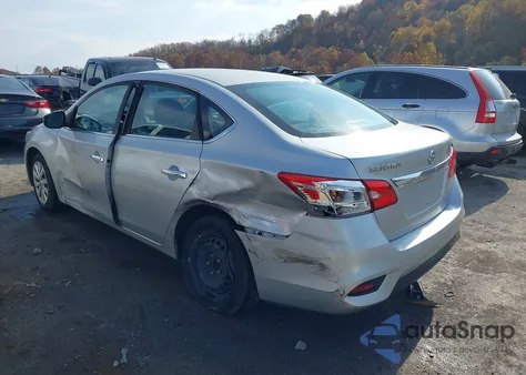 2018 Nissan Sentra S from USA, damaged, VIN 3N1AB7APXJY298649